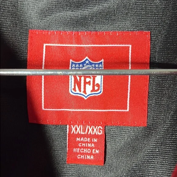 NFL San Francisco 49Ers embroidered logo pullover jacket size XXL